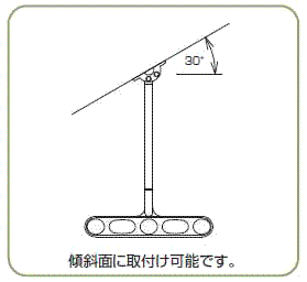 傾斜天井にも対応した屋外バルコニー物干し(ホスクリーン)