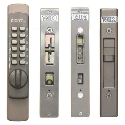 暗証番号式引き違い戸錠(鍵)デジタルロックP900