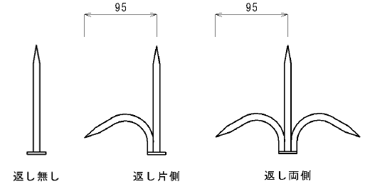 忍び返し(屋外用防犯)H130型仕様