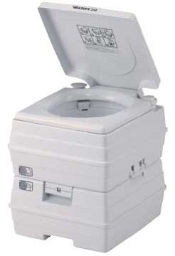 ポータブル簡易トイレ水洗タイプ24L